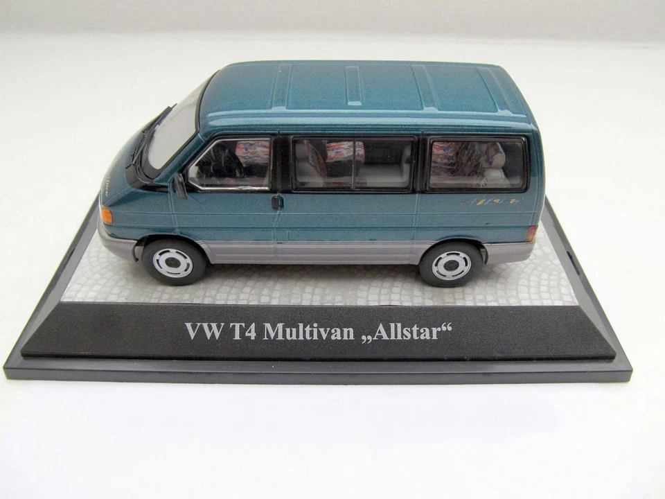 + VOLKSWAGEN VW T4 MULTIVAN ALLSTAR Modellauto grünmet. 1:43 Premium Classixxs - Bild 1 von 4