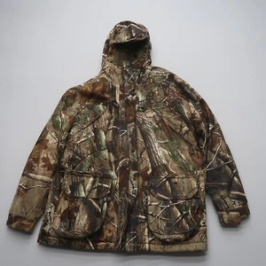 Cabela's Boys Camo Jacket Size Large Insulated Warm Hooded Hunting Winter - Picture 1 of 7