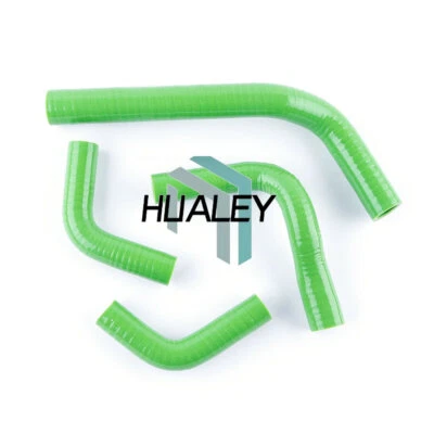 Manguera de radiador de silicona verde para Honda CRF250R/CRF250X 2004-2009 Foto 1 de 3