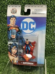 SUPERMAN DC3 2017 DC Superhero's Nano Metalfig Collectable Diecast Action Figure