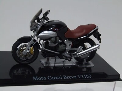 Motocicleta MOTO GUZZI BREVA V1100 escala 1:24 de Atlas Foto 1 de 4