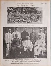 1900 Stampa Boero Guerra Blu Navy IN Natal - Capitano Percy Scott At Durban -