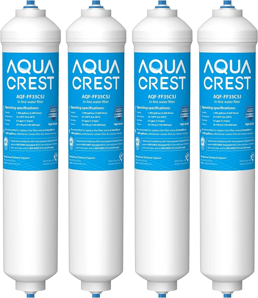 AQUACREST Fridge Water Filter Replacement for Samsung DA29-10105J- - Image 1 of 4