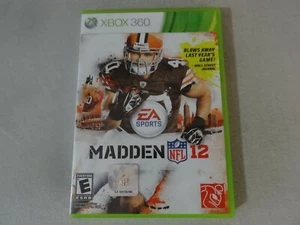 Madden NFL 12 Microsoft Xbox 360 Juego Completo Envío Gratis - Imagen 1 de 3