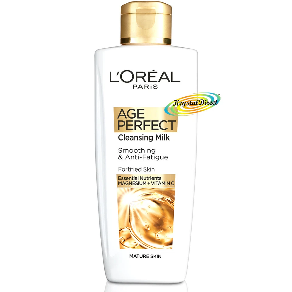 Loreal Age Perfect Cleansing Milk 200ml Smoothing & Anti Fatigue - Image 1 of 1