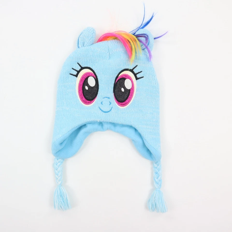 Gorro tejido My Little Pony Hasbro colorido azul niños niñas Foto 1 de 4