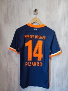 SV Werder Bremen 2015 2016 away Size S football soccer jersey shirt kit Pizarro - Picture 1 of 9