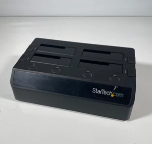 StarTech SDOCK4U33E 4-Bay USB 3.0 to SATA Hard Drive Docking Station - Picture 1 of 6