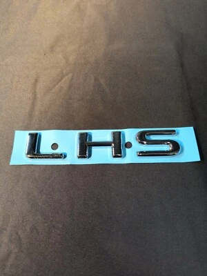 Chrysler LHS 1994-2001 cuarto de panel/auto emblema insignia logotipo con capa adhesiva Foto 1 de 4