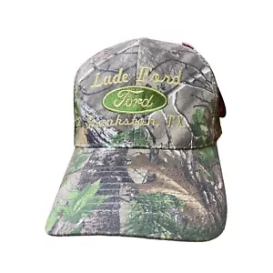 Ford Lade Ford Frankston, Tx.  Men's Trucker Mesh Hat Cap Camouflage Adjustable - Picture 1 of 9