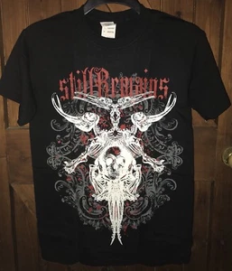 Still Remains Skeletons Small Black Men’s T Shirt New Official - Picture 1 of 1