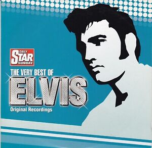 THE VERY BEST OF ELVIS Original Recordings ( DAILY STAR SUNDAY Newspaper CD )