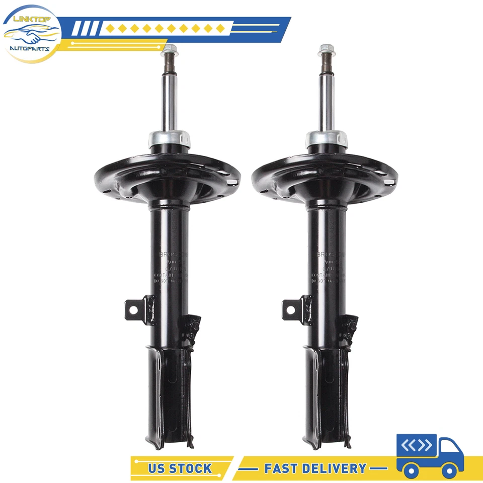 For 2007-2011 Toyota Camry 07-12 Lexus ES350 Rear Pair Absorbers Shocks Struts - Image 1 of 1