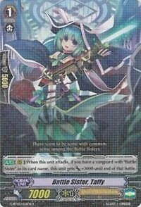 Battle Sister, Taffy  G-BT05/026EN  CFV  NM Moonlit Dragonfang - Image 1 of 1