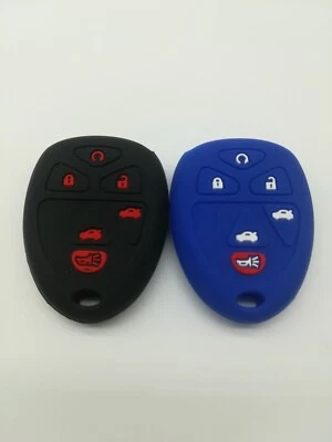 2*Cubierta de llave para GMC YUKON XL 1500 2500 2007-2014 CHEVY TAHOE SUBURBAN TRAVERSE Foto 1 de 4