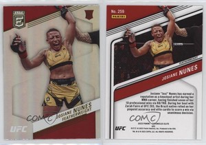 2023 Panini Chronicles UFC Elite Josiane Nunes #259 Rookie RC