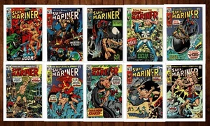 🔥Sub-Mariner #20-29 Lot 1969-70 Marvel Silver FN to VF/NM See Desc Grade U-2 - Bild 1 von 21