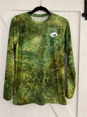 Camisa Costa Mahi verde absorbente de humedad manga larga UPF 30+ NUEVA CON ETIQUETAS Foto 1 de 4