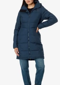 Parka The North Face Metropolis para mujer chaqueta larga cálida ajustada azul talla XXL - Imagen 1 de 12