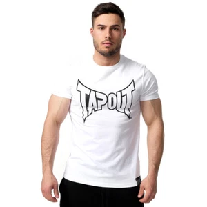 TAPOUT Lifestyle Basic Tee | Weiß | Herren T-Shirt MMA white Sport Boxen - Picture 1 of 4
