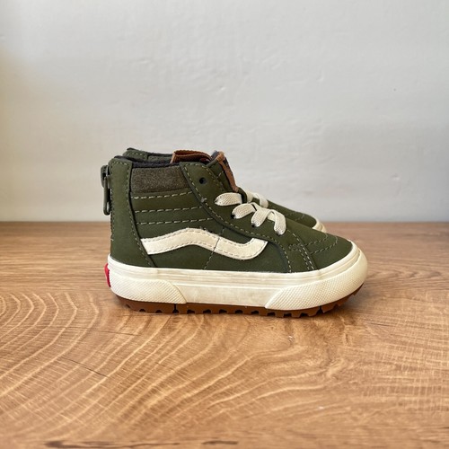 Sneakers Vans bambino SK8 Hi zip Mte 1 721451 foglia d'uva taglia bambino taglia US 4 5C