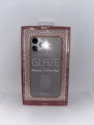 Nueva Funda Rígida Merkury Innovations GLAZE Suave Táctil Para iPhone 11 Pro Max Foto 1 de 2
