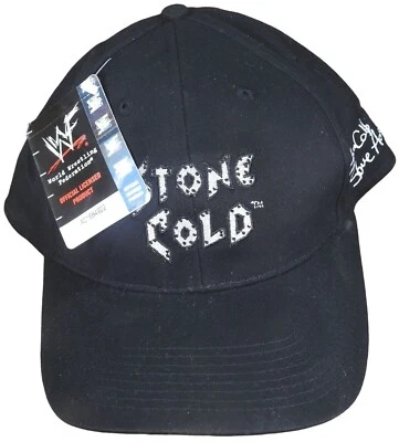Новый с Ярлыками винтажный камень холодный Стив Остин WWF гонки с ремешком шляпа подпись - Изображение 1 из 4