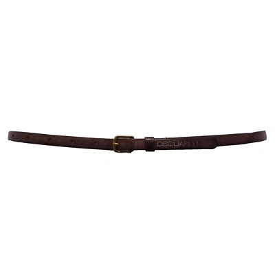 1307AB cintura donna SPOTTED DSQUARED2 brown VINTAGE leather belt woman Foto 1 de 4