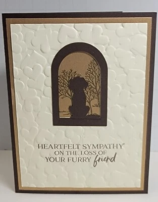 Tarjeta de felicitación artesanal - simpatía de mascotas - perro - simpatía sincera Foto 1 de 4