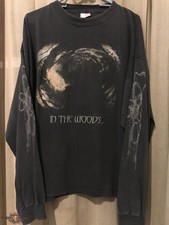 In The Woods Omnio Vintage Shirt Rare Black Metal 90s Xl Ulver Mayhem Arcturus