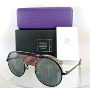 Brand New Authentic Alain Mikli Sunglasses Ao 4002 4110/87 Black & Red Al4002 - Picture 1 of 4