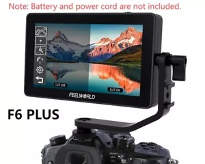 FEELWORLD F6 PLUS 5.5 Inch 3D LUT Touch Screen DSLR Camera Field Monitor IPS FHD - Picture 1 of 13