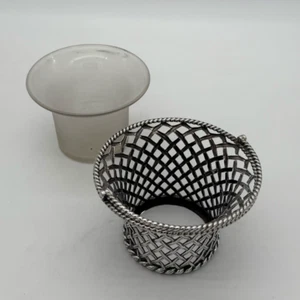 Mid 19th Century Antique Victorian Silver Sugar Basket Sheffield 1851 Henry Wilk - Picture 1 of 6