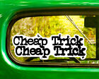 2 CHEAP TRICK DECAL Stickers BOGO For Car Window Bumper Truck Laptop