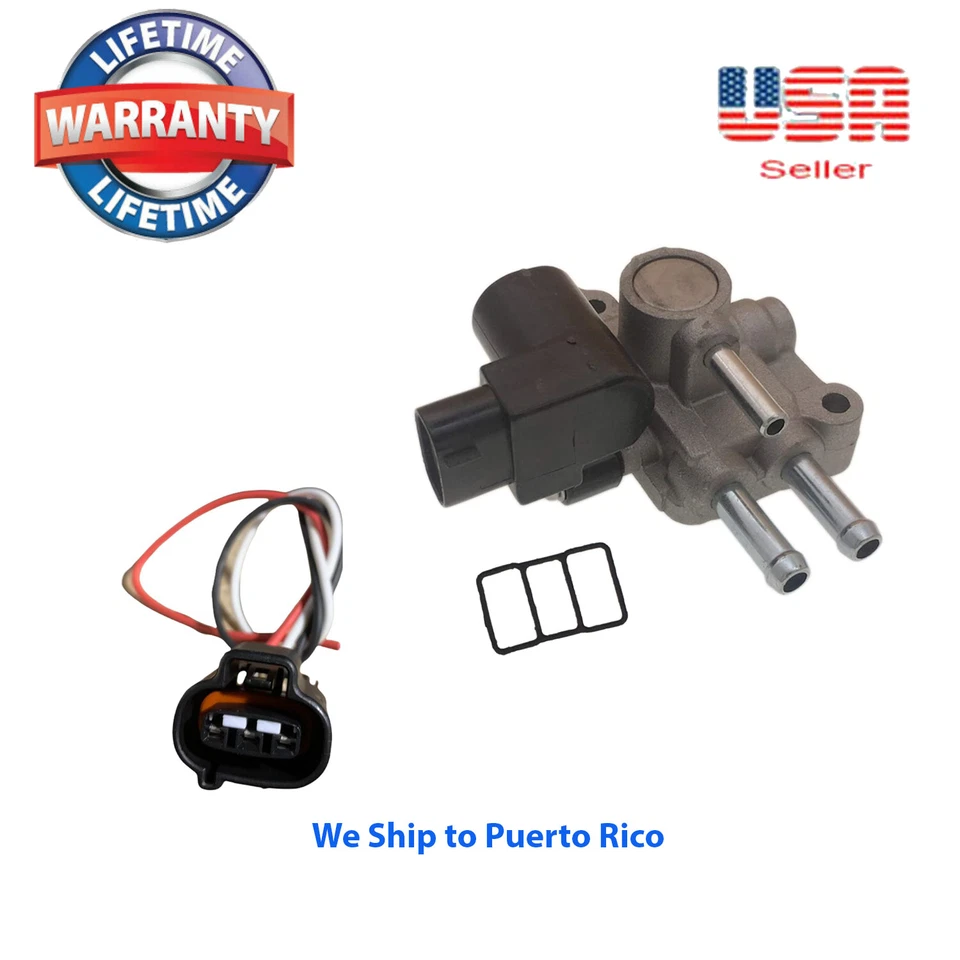 Válvula de control de aire de ralentí + CONECTOR 36460-PAA-L41 para Honda Accord 2001-2002 2,3 L Foto 1 de 4