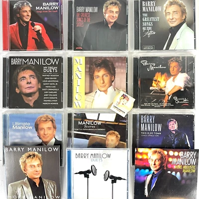 Barry Manilow 12 CD Bundle + Vtg Copa Matches Duets Scores Acoustic Xmas 50s 60s Foto 1 de 4