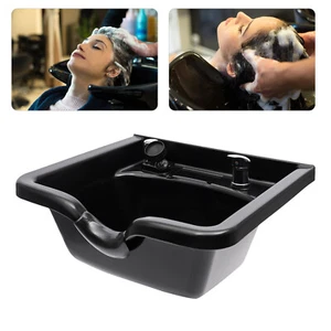 Shampoo Bowl Deep ABS Bowl Backwash Sink Beauty Salon Barber Shop Hair Equipment - Picture 1 of 17