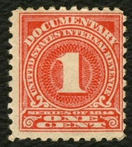#R196 1c Documentary, Mint OG HR [20] **ANY 5=FREE SHIPPING** - Picture 1 of 1