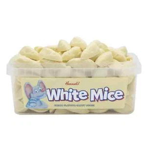 HANNAH'S White Chocolate Mice 600g - Picture 1 of 2