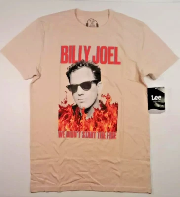 Camiseta Billy Joel Camiseta We Didn't Start the Fire Lee Calce Clásico Todas las Tallas Foto 1 de 4