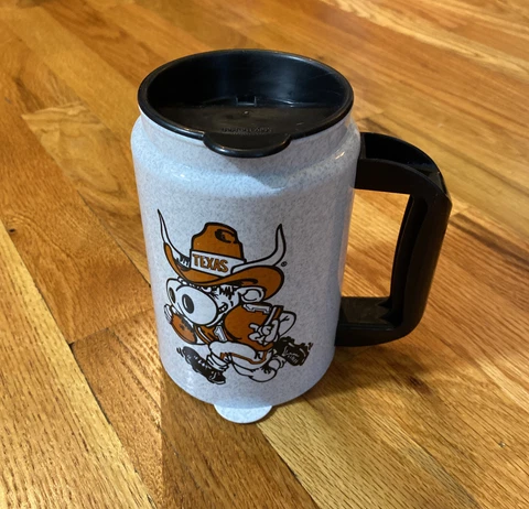 Vintage Texas Longhorns Whirley Cup Mug | University of Texas Whirley USA Cover