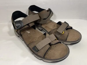Clarks Explore Part Herren Pilz Nubuk Leder Leger Riemen Offen Sandalen 12 M - Bild 1 von 5