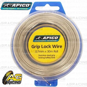 Rollo de alambre de bloqueo de seguridad Apico Grip rollo de 0,7 mm x 30 metros para motocross KTM XC-W - Imagen 1 de 1