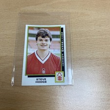 Panini Football 86 - #229 STEVE HODGE - Nottingham Forest