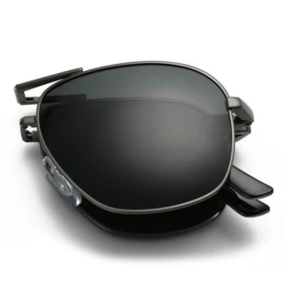 Gafas de sol plegables polarizadas HD para hombre Piloto plegables gafas de sol Foto 1 de 4