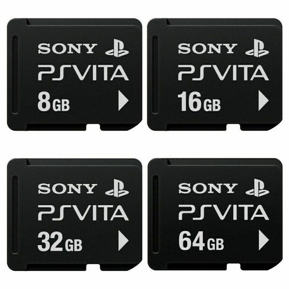 Sony Memory Card Official PS Vita Play station 4GB 8GB 16GB 32GB 64GB JP Used - Image 1 of 1