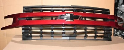 Chevy Silverado 1500 2019-2021 parrilla OEM 84781399 LT, Trail Boss, RST-RED MTLLC Foto 1 de 4