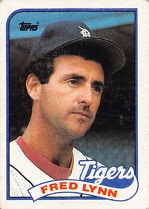 1989 Topps - #416 Fred Lynn - Picture 1 of 2