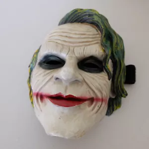 The Dark Knight Batman - The Joker Halloween Harz Maske tragbar - sehr schwer - Bild 1 von 10