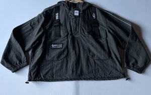 Levis X Gundam Seed Jacket Men Large Black Technical Anorak Polyamide new - Picture 1 of 21